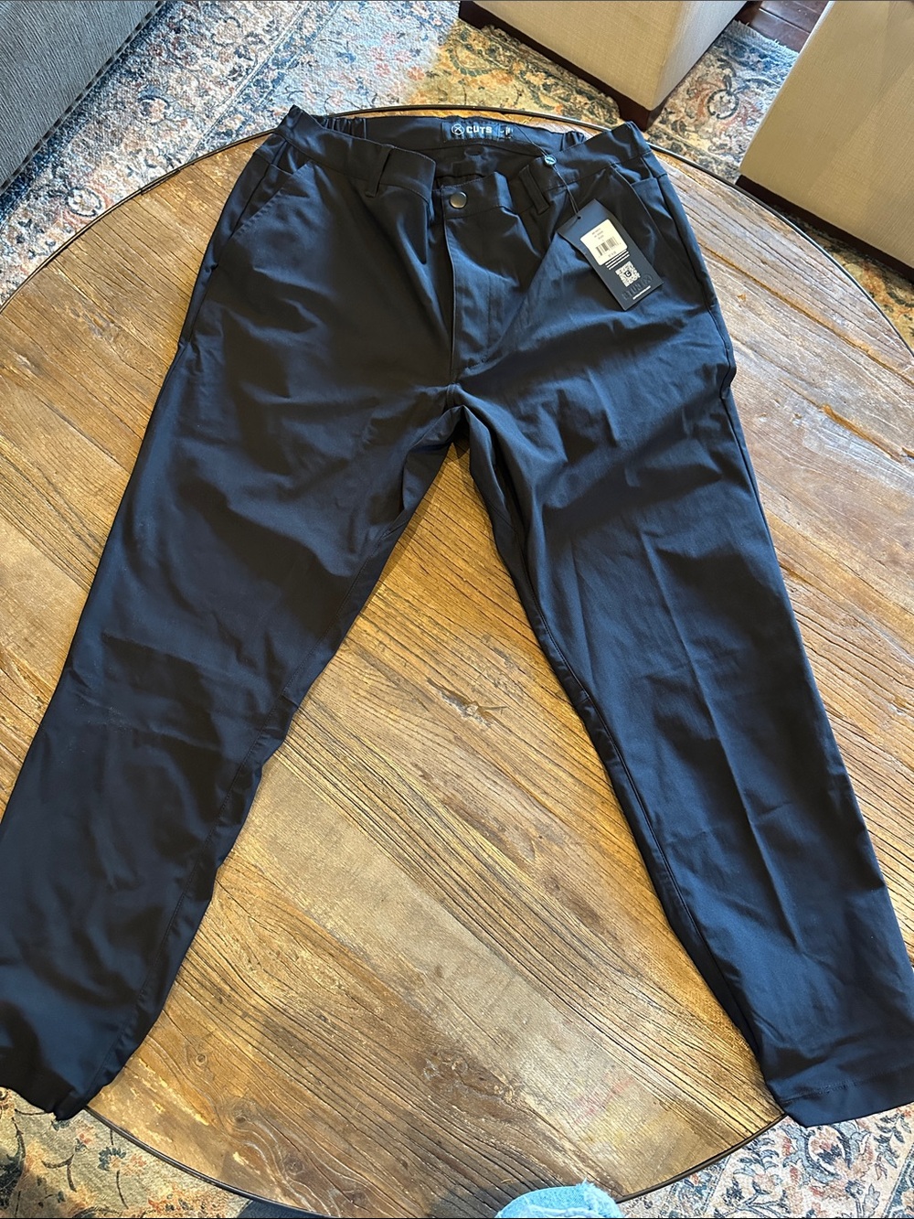 Cuts Clothing Men’s Black Chinos